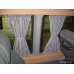 Шторки салонные для Volkswagen LT длинная база (серые) Шторки салонные для Volkswagen LT длинная база (серые)
